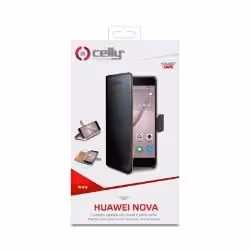 Celly WALLY621, Folio, Huawei, Nova, 12,7 cm (5"), Noir