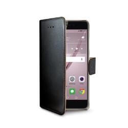 Celly WALLY622 5.5" Étui avec portefeuille Noir