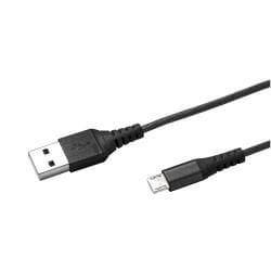 Celly USBMICRONYLBK câble USB 1 m USB A Micro-USB A Noir