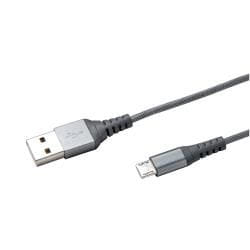 Celly USBMICRONYLSV câble USB 1 m USB 2.0 USB A Micro-USB A Argent