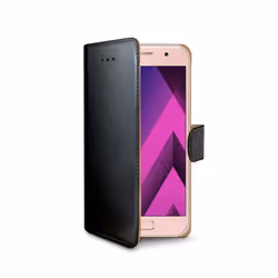 Celly WALLY643, Folio, Samsung, Galaxy A3 (2017), 11,9 cm (4.7"), Noir