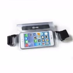 Celly SPLASHBELTWH, Étui -sac-banane, Toutes marques, iPhone 7/7 Plus, 14,5 cm (5.7"), Blanc