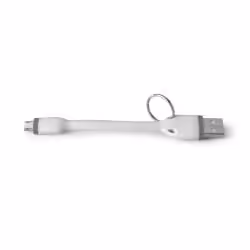Celly USBMICROKEYWH, 0,12 m, USB A, Micro-USB A, Blanc