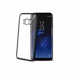 Celly LASER690BK, Housse, Samsung, Galaxy S8, Noir, Transparent