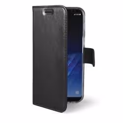 Celly AIR691BK, Étui avec portefeuille, Samsung, Galaxy S8 Plus, 15,8 cm (6.2"), Noir