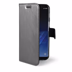 Celly Air, Étui avec portefeuille, Samsung, Galaxy S8+, 15,8 cm (6.2"), Argent