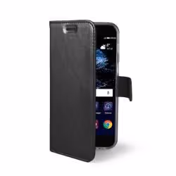 Celly AIR644BK, Étui avec portefeuille, Huawei, P10, 13,2 cm (5.2"), Noir