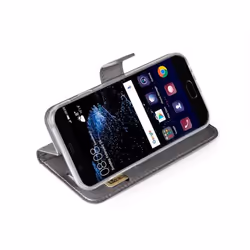 Celly Air coque de protection pour téléphones portables 12,9 cm (5.1") Étui avec portefeuille Argent