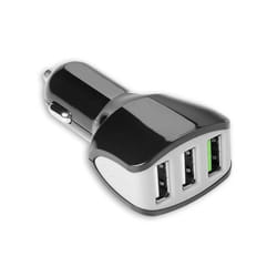 Celly CC3USBTURBOBK chargeur d'appareils mobiles Universel Noir Allume-cigare Auto