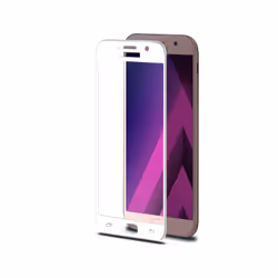 Celly 3D Glass, Samsung, Galaxy A3 (2017), Résistant aux rayures, Transparent, Blanc, 1 pièce(s)