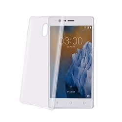 Celly GELSKIN660, Housse, Nokia, 3, 12,7 cm (5"), Transparent