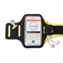 Celly Armband - Smartphone 16,5 cm (6.5") Boîte à brassard Noir, Jaune