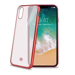 Celly Laser Matt 5.8" Housse Rouge, Transparent