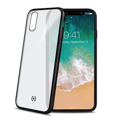 Celly LASERMATT900BK coque de protection pour téléphones portables Housse Noir, Transparent
