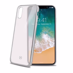 Celly Laser Matt, Housse, Apple, iPhone X, Transparent