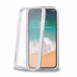 Celly HEXAGON900WH, Housse, Apple, iPhone X, Transparent