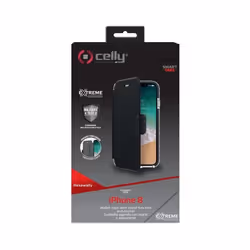 Celly HEXAWALLY900BK 14,7 cm (5.8") Folio Noir