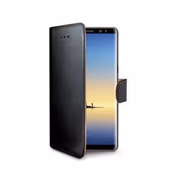 Celly WALLY674, Étui avec portefeuille, Samsung, Galaxy Note 8, Noir