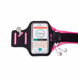 Celly ARMBANDXLPK 12,7 cm (5") Boîte à brassard Noir, Rose