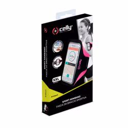 Celly Arm Band Bande Noir, Rose Néoprène - Vue supplémentaire 4