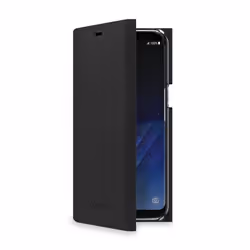 Celly SHELL690BK, Étui avec portefeuille, Samsung, Galaxy S8, 14,7 cm (5.8")
