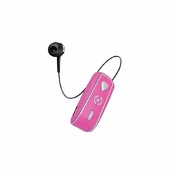 Celly BH Snail, Sans fil, Voiture, Casque, Noir, Rose