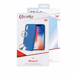 Celly SOFTMATT900BL coque de protection pour téléphones portables 14,9 cm (5.85") Housse Bleu