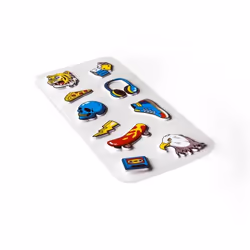 Celly STICKERTEEN01 autocollant décoratif Multicolore 10 pièce(s)