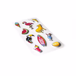 Celly STICKERTEEN04 autocollant décoratif Multicolore 10 pièce(s)