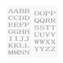 Celly STICKERLETTER02 autocollant décoratif Argent 52 pièce(s)
