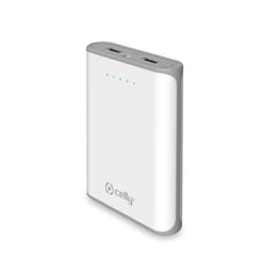 Celly PBD10000WH banque d'alimentation électrique Lithium-Ion (Li-Ion) 10000 mAh Blanc