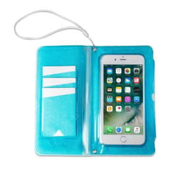 Celly SPLASHWALL18LB 6.2" Étui avec portefeuille Bleu
