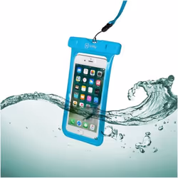 Celly SPLASHBAG18LB, Étui, Toutes marques, iPhone7/7 Plus, 14,5 cm (5.7"), Bleu