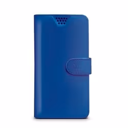 Celly Wally Unica, Étui avec portefeuille, Universel, 15,2 cm (6"), Bleu