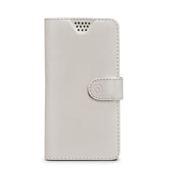 Celly Wally Unica coque de protection pour téléphones portables 15,2 cm (6") Étui avec portefeuille Blanc
