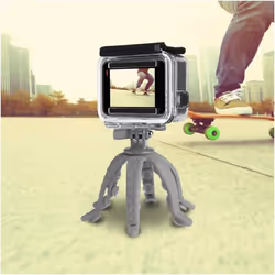 Celly Squiddy trépied Smartphone/action caméra 6 pieds Gris