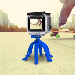 Celly Squiddy trépied Smartphone/action caméra 6 pieds Bleu
