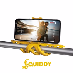Celly Squiddy trépied Smartphone/action caméra 6 pieds Jaune