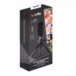 Celly Click Tri trépied Caméra de Smartphone/numérique 3 pieds Noir - Vue supplémentaire 4