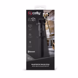 Celly Click Monopod bâton support pour selfies Smartphone Noir