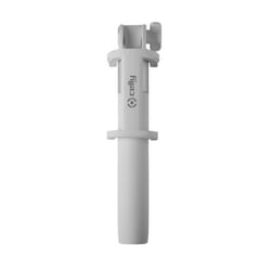 Celly Click Monopod bâton support pour selfies Smartphone Blanc