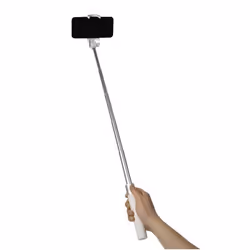 Celly Click Monopod bâton support pour selfies Smartphone Blanc
