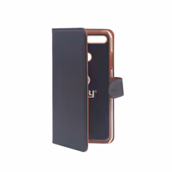 Celly WALLY, Étui avec portefeuille, Huawei, Y9 2018, Noir