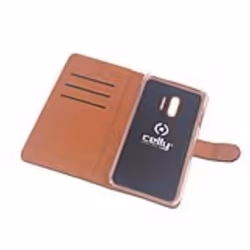 Celly WALLY coque de protection pour téléphones portables Étui avec portefeuille Noir