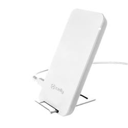 Celly WLFASTSTANDWH chargeur d'appareils mobiles Smartphone Blanc USB Recharge sans fil Intérieure