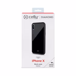 Celly Diamond coque de protection pour téléphones portables 14,7 cm (5.8") Housse Noir - Vue supplémentaire 4