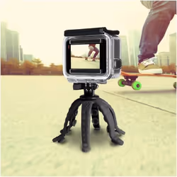 Celly Squiddy trépied Smartphone/action caméra 6 pieds Noir