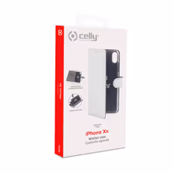 Celly Wally coque de protection pour téléphones portables 15,5 cm (6.1") Étui avec portefeuille Blanc
