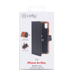 Celly WALLY999 coque de protection pour téléphones portables 16,5 cm (6.5") Étui avec portefeuille Noir