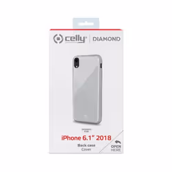 Celly Diamond coque de protection pour téléphones portables 15,5 cm (6.1") Housse Blanc - Vue supplémentaire 4